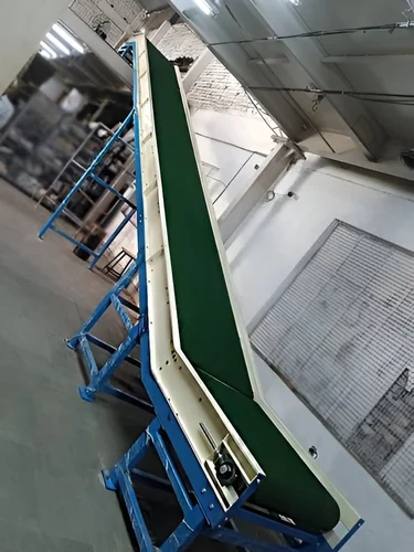 Inclined Belt Conveyor System View 3